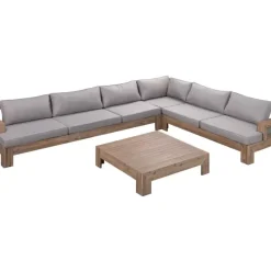 Garten-Lounge-Set Joshua Aus Akazienholz, 4-Tlg.