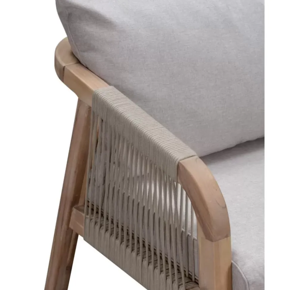 Garten-Lounge-Set Lu Aus Akazienholz, 4-Tlg.