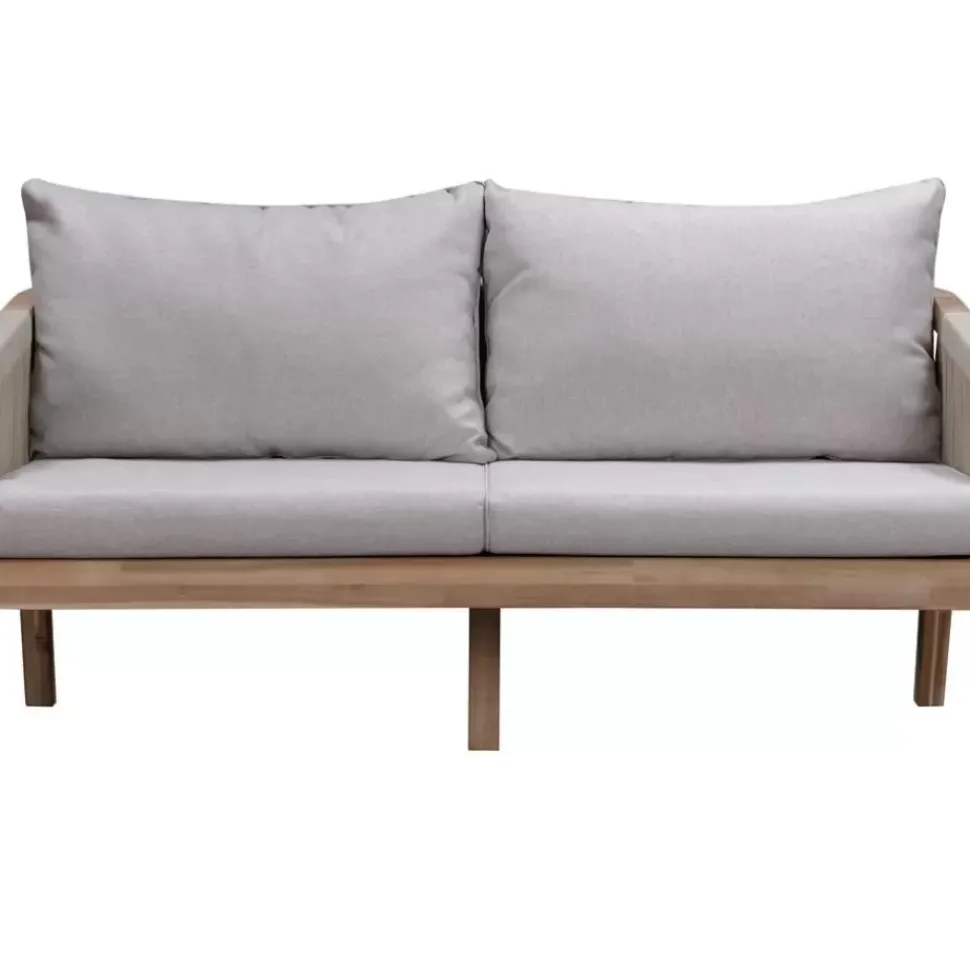 Garten-Lounge-Set Lu Aus Akazienholz, 4-Tlg.