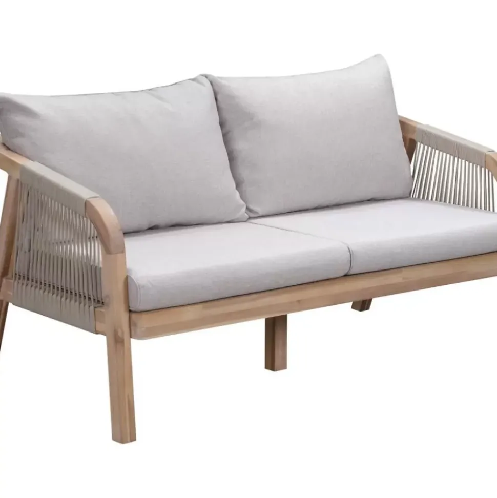 Garten-Lounge-Set Lu Aus Akazienholz, 4-Tlg.