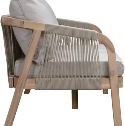 Garten-Lounge-Set Lu Aus Akazienholz, 4-Tlg.
