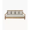 Garten-Loungesofa Bali Aus Teakholz (4-Sitzer)