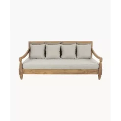 Garten-Loungesofa Bali Aus Teakholz (4-Sitzer)