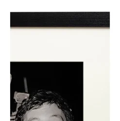Gerahmte Fotografie Serge Gainsbourg & Jane Birkin, Handgefertigt
