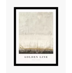 Gerahmter Digitaldruck Golden Line