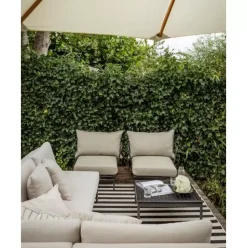 Gestreifter In- & Outdoor-Teppich Axa