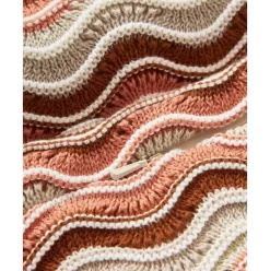 Gestrickte Baumwoll-Kissenhulle Emilio