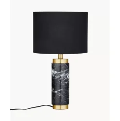 Glam-Tischlampe Miranda Mit Marmorfus