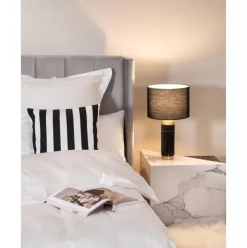 Glam-Tischlampe Miranda Mit Marmorfus