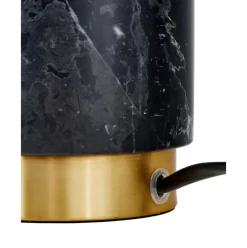 Glam-Tischlampe Miranda Mit Marmorfus