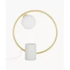 Glam-Tischlampe Soho Mit Marmorfus