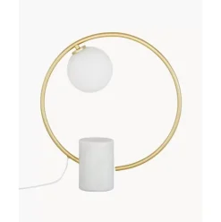 Glam-Tischlampe Soho Mit Marmorfus