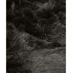 Glanzender Hochflor-Teppich Jimmy, Rund