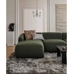 Glanzender Hochflor-Teppich Jimmy