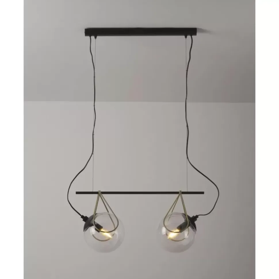 Glaskugel Pendelleuchte Drea