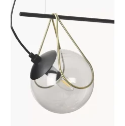 Glaskugel Pendelleuchte Drea