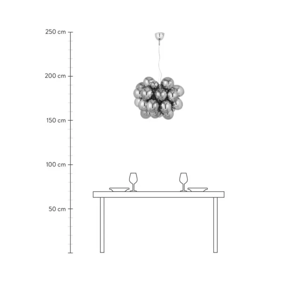 Glaskugel Pendelleuchte Gross Grande