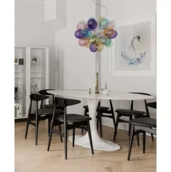 Glaskugel Pendelleuchte Gross
