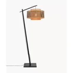Grose Bogenlampe Bhutan Aus Bambus
