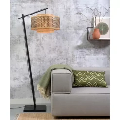 Grose Bogenlampe Bhutan Aus Bambus