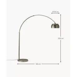 Grose Bogenlampe Bowie