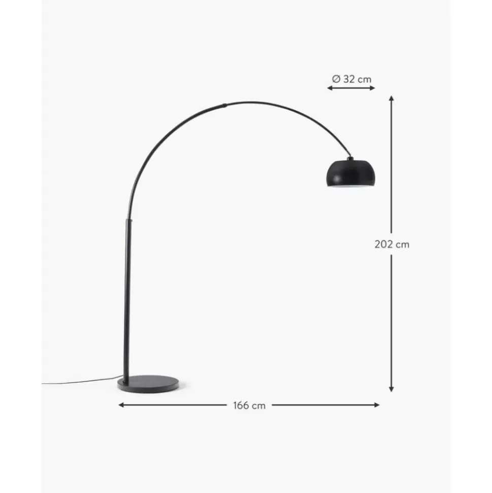 Grose Bogenlampe Bowie