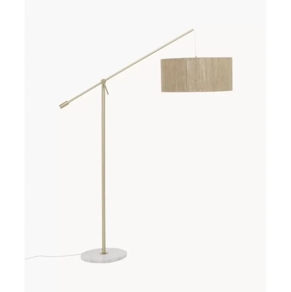 Grose Bogenlampe Lisana Mit Marmorfus