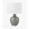Grose Keramik-Tischlampe Brooklyn