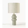 Grose Keramik-Tischlampe Christine