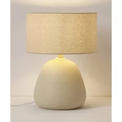 Grose Keramik-Tischlampe Eileen