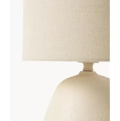 Grose Keramik-Tischlampe Eileen