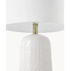 Grose Keramik-Tischlampe Iva