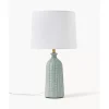 Grose Keramik-Tischlampe Nizza