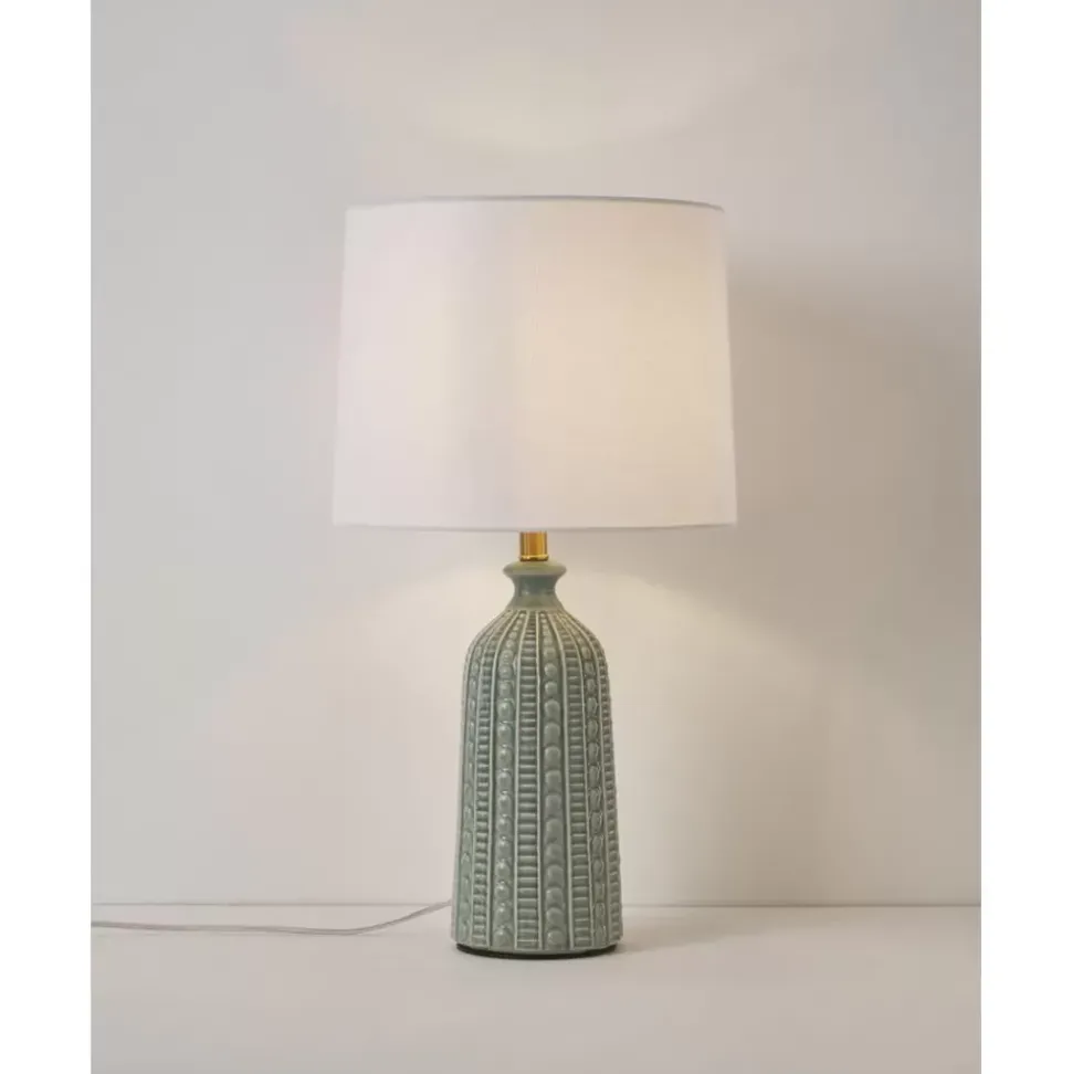 Grose Keramik-Tischlampe Nizza