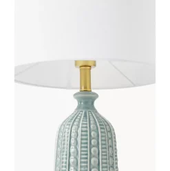 Grose Keramik-Tischlampe Nizza