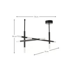Grose Led-Deckenleuchte Gratia