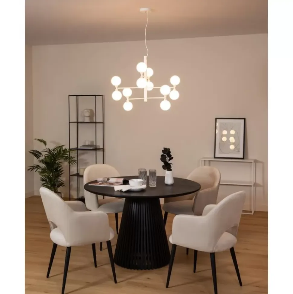 Grose Pendelleuchte Grover Mit Glaskugeln