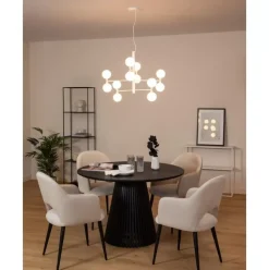 Grose Pendelleuchte Grover Mit Glaskugeln