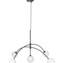 Grose Pendelleuchte Heaven Aus Opalglas