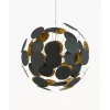 Grose Pendelleuchte Planet-Gold