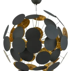 Grose Pendelleuchte Planet-Gold