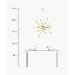 Grose Pendelleuchte Spike