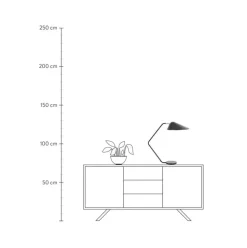 Grose Schreibtischlampe Neron