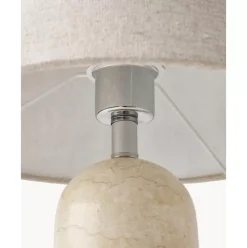 Grose Tischlampe Gia Mit Marmorfus