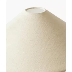 Grose Tischlampe Ilena Aus Leinen