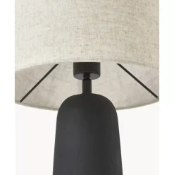 Grose Tischlampe Kaya Mit Betonfus