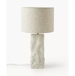 Grose Tischlampe Kiri Mit Betonfus