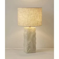 Grose Tischlampe Kiri Mit Betonfus