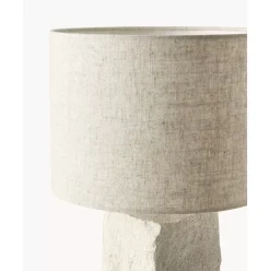 Grose Tischlampe Kiri Mit Betonfus