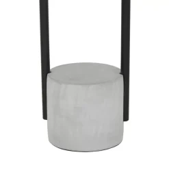 Grose Tischlampe Pipero Mit Betonfus